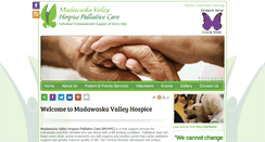 Desktop Screenshot of madawaskavalleyhospicepalliativecare.com